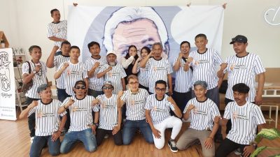 Bikin Gebrakan! Komunitas Rambut Putih Makassar Deklarasikan Kebulatan Tekad Dukung Ganjar Pranowo