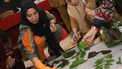 Pengajar Sofha Marwah Bahtiar Berpartisipasi dalam Pelatihan Teknik Ecoprint